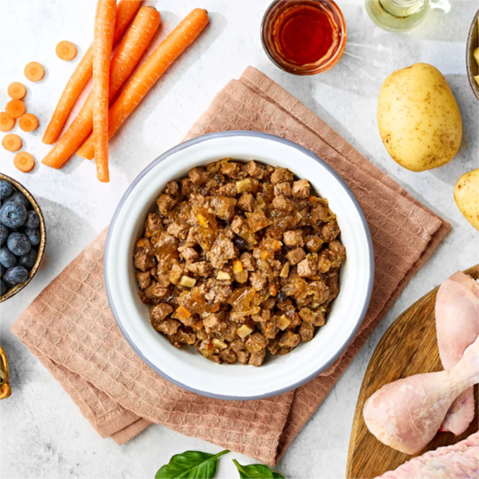 Naturo uGI TROFI SKuLOu Grain Free me Glopoula, Laxanika kai Frouta 390gr